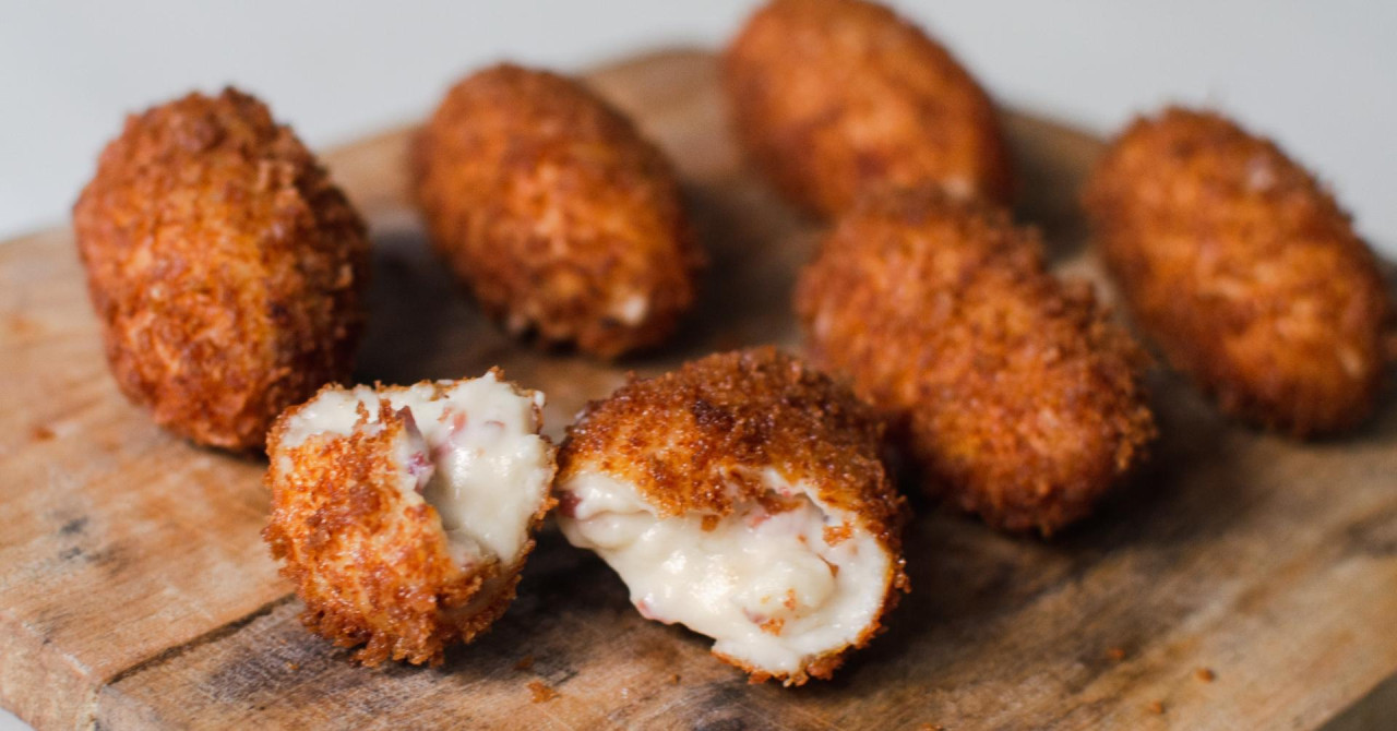 Krokety s krčským prosciuttem
