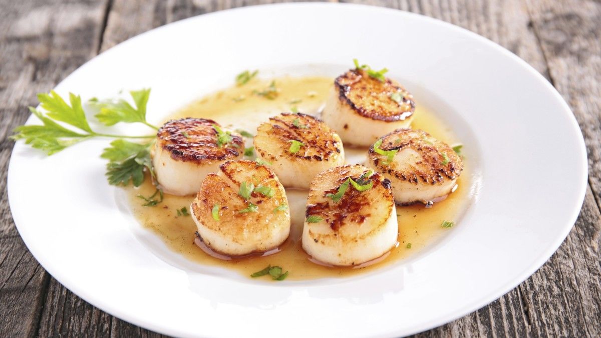 Pan-Seared Scallops